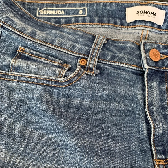 Sonoma jean Bermuda shorts size 8 - Picture 3 of 5